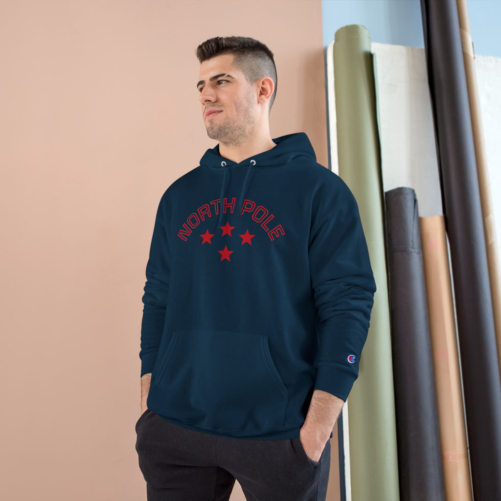 North Pole Champion Hoodie - Cozy Winter Apparel