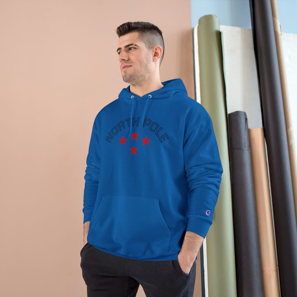 North Pole Champion Hoodie - Cozy Winter Apparel