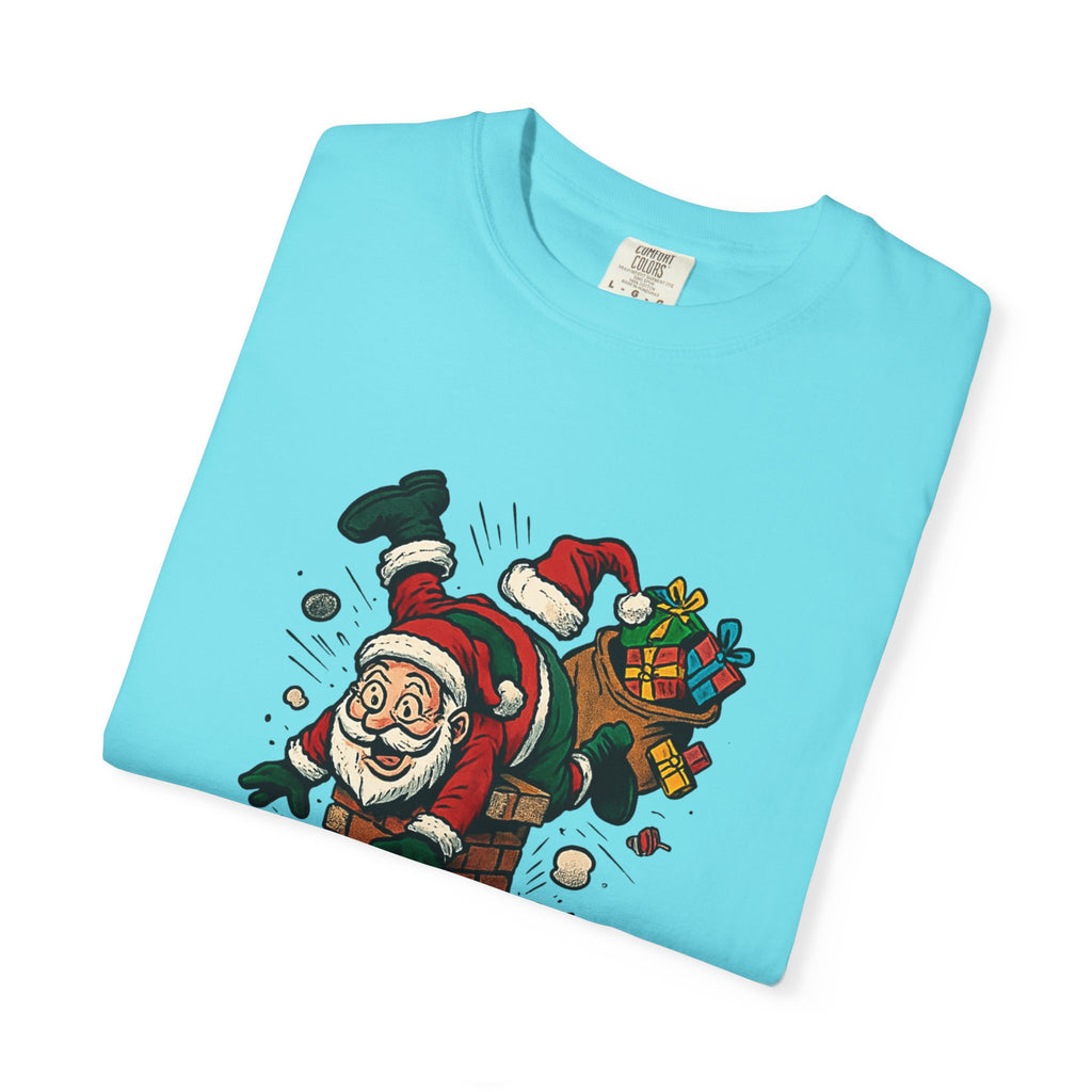 Santa Not Again! Unisex Garment-Dyed T-Shirt