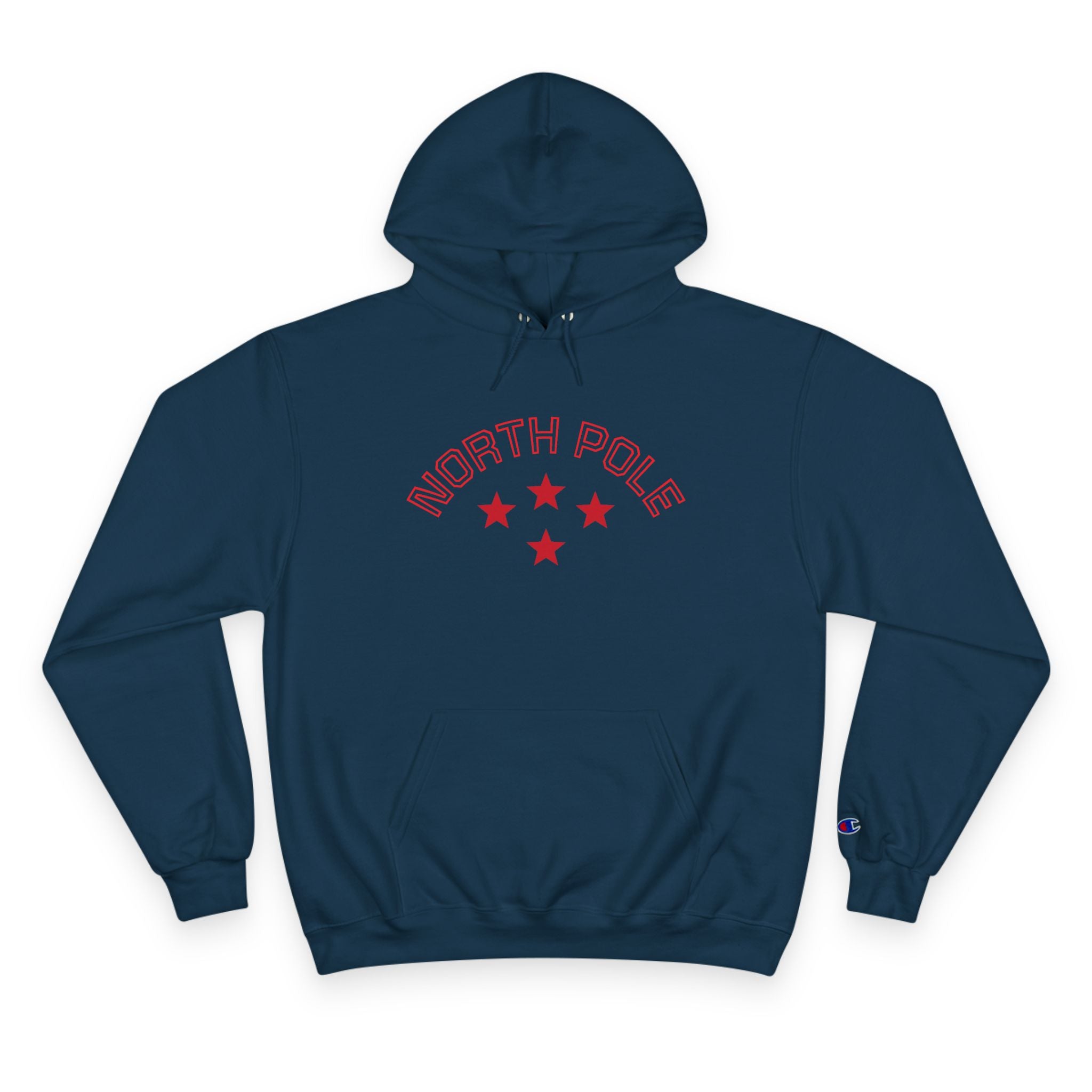 North Pole Champion Hoodie - Cozy Winter Apparel