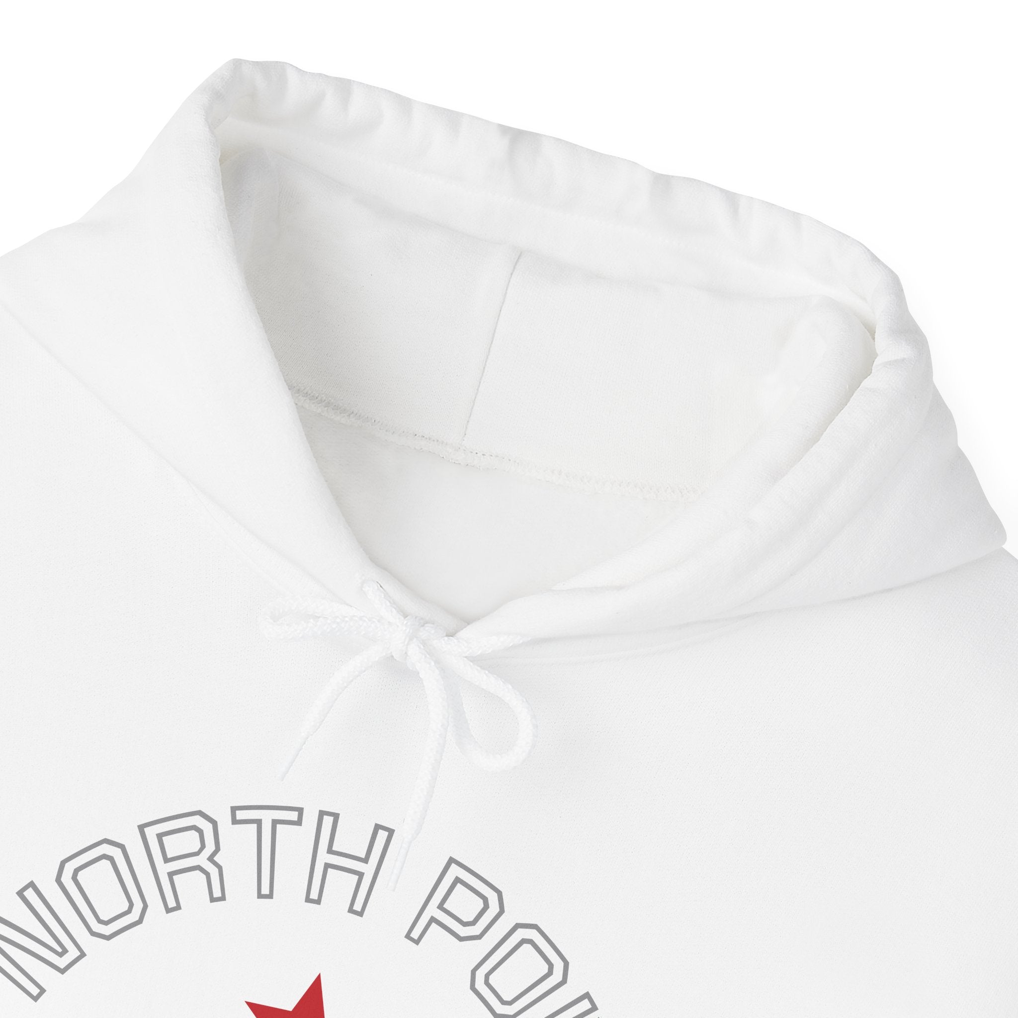 North Pole Santa's University Hoodie - Unisex Heavy Blend Sweatshirt for Holiday Cheer