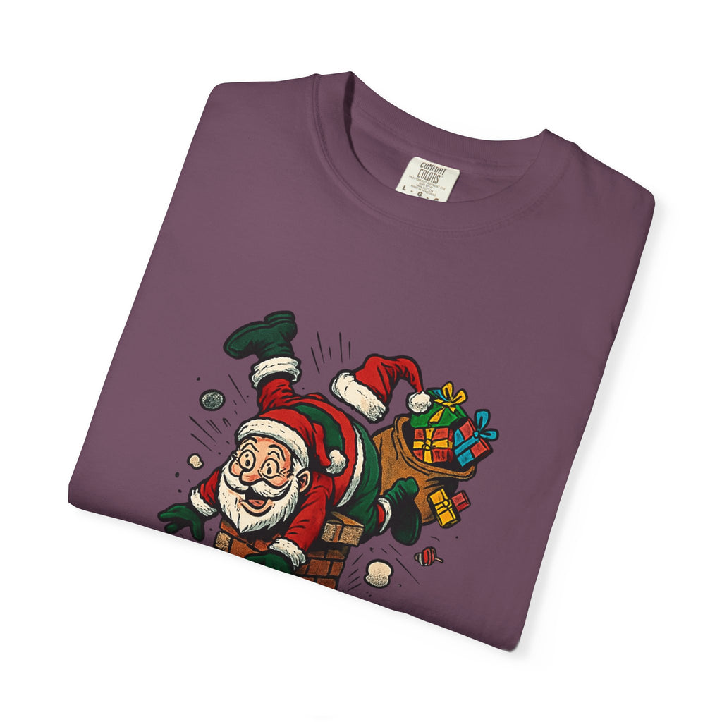 Santa Not Again! Unisex Garment-Dyed T-Shirt
