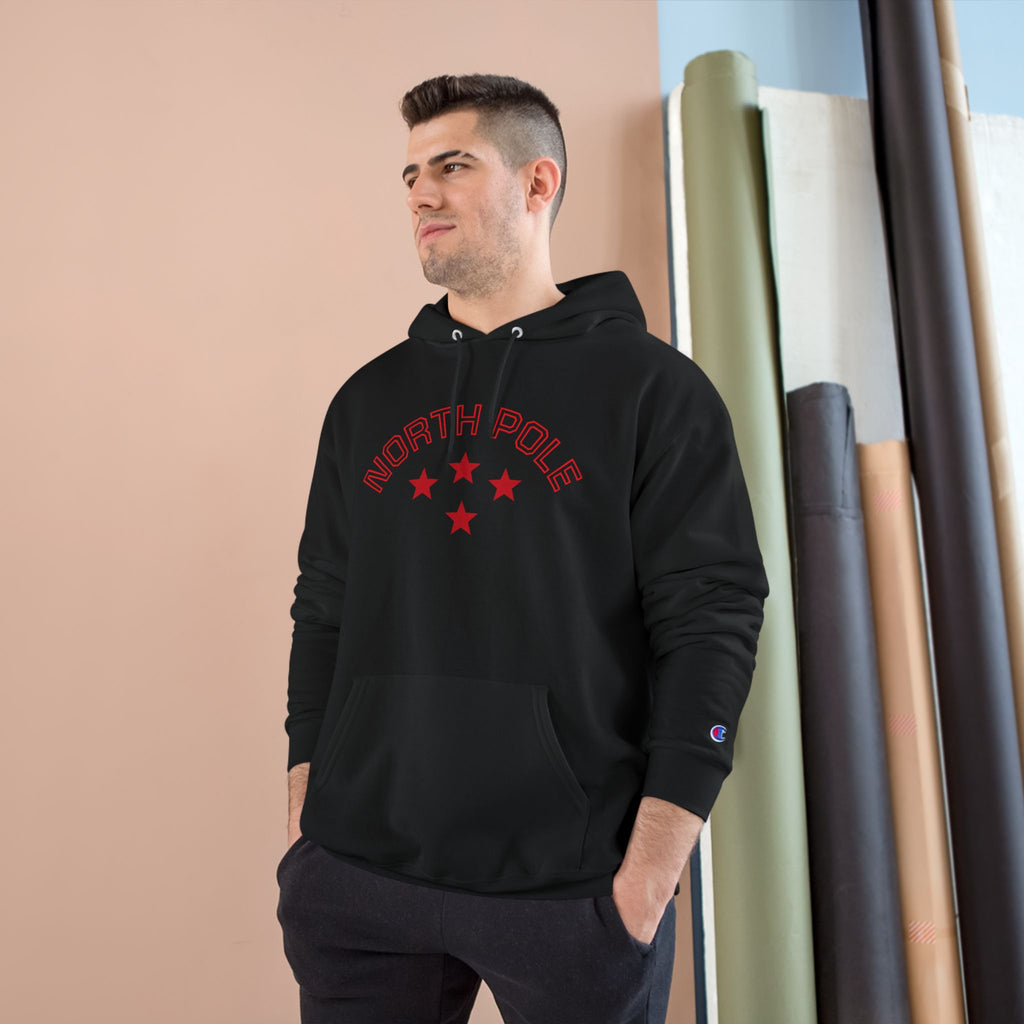 North Pole Champion Hoodie - Cozy Winter Apparel